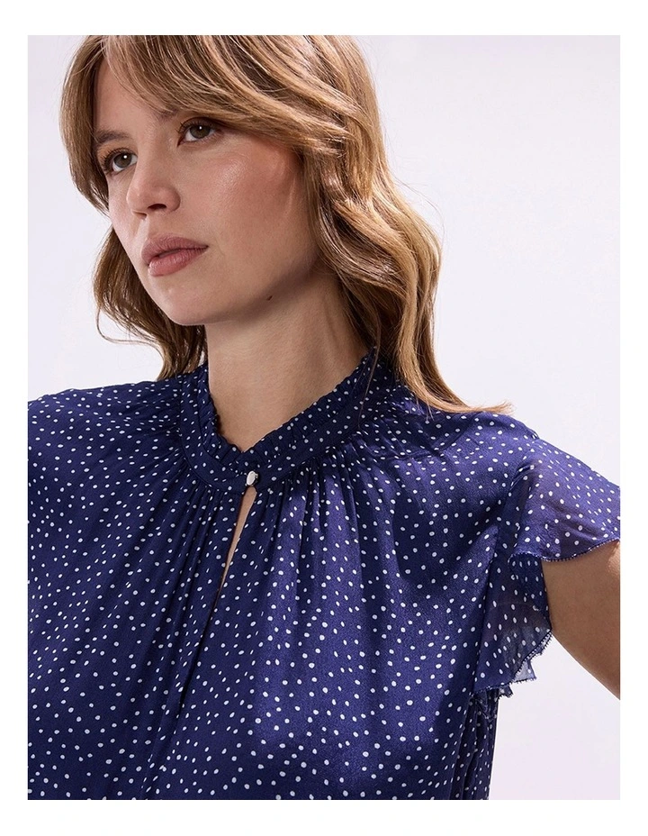 Empire Of Spots Top in Midnight Multi image 2