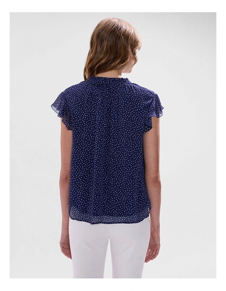 Empire Of Spots Top in Midnight Multi image 3