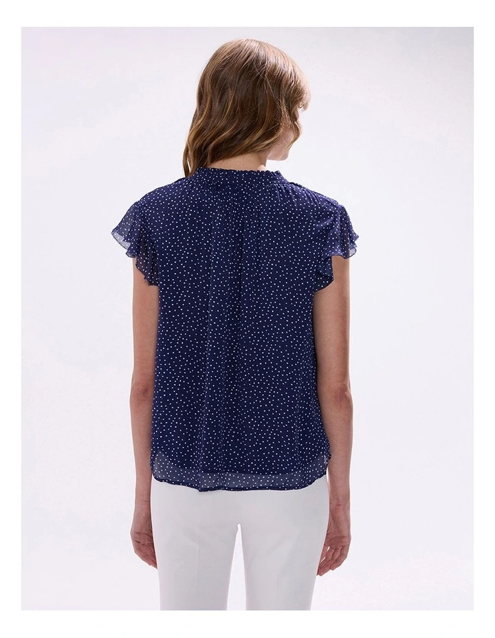 Empire Of Spots Top in Midnight Multi image 3
