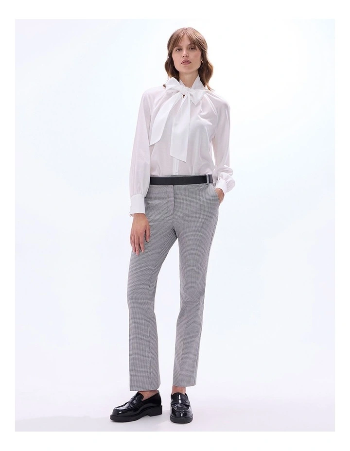 Twilight Pussy Bow Blouse in Ivory image 1