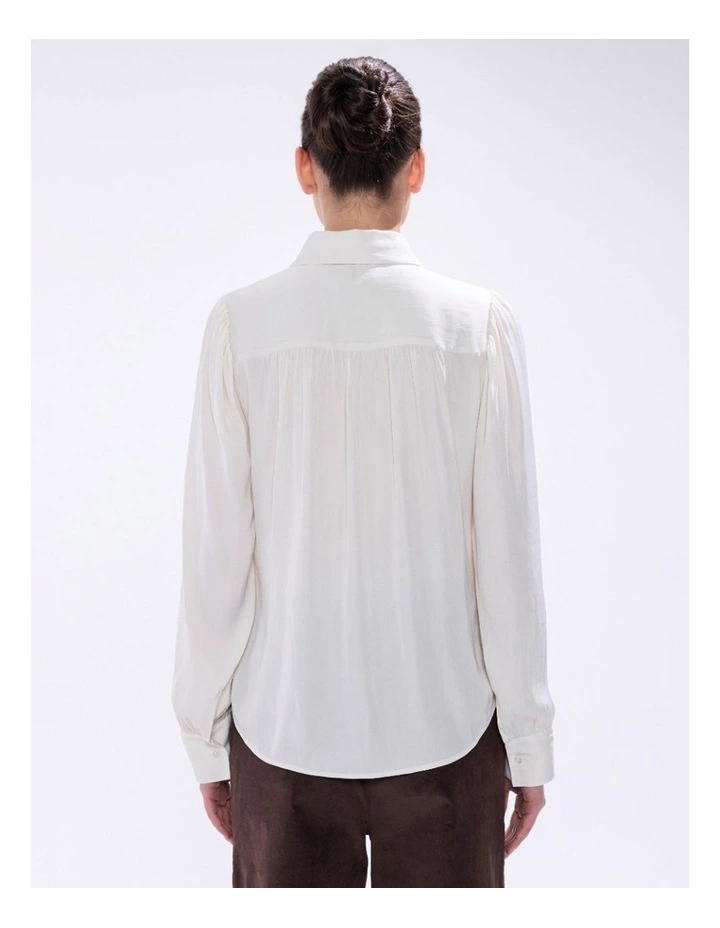 Karu Shirt in Ivory image 5