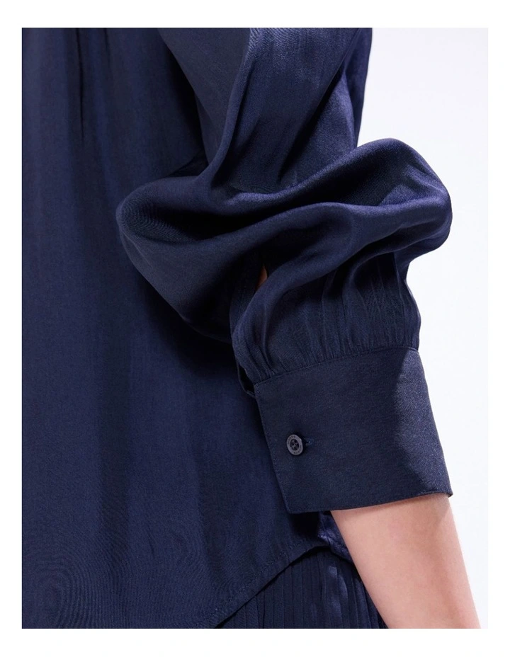 Karu Shirt in Moonlit Navy image 3