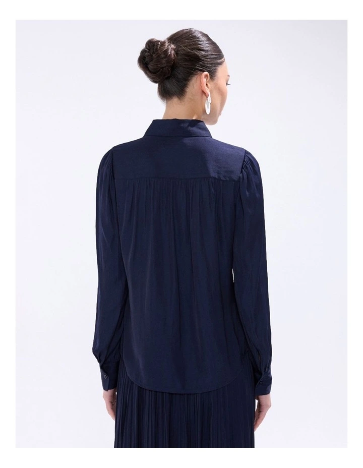 Karu Shirt in Moonlit Navy image 4