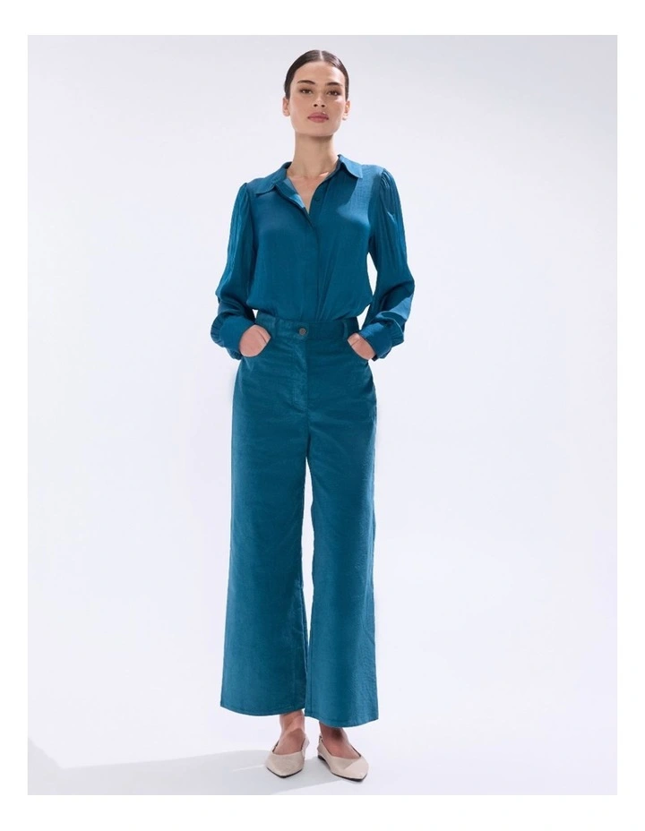 Karu Shirt in Teal image 1