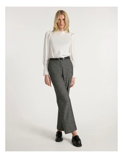 Teri Ruffle Blouse in Ivory