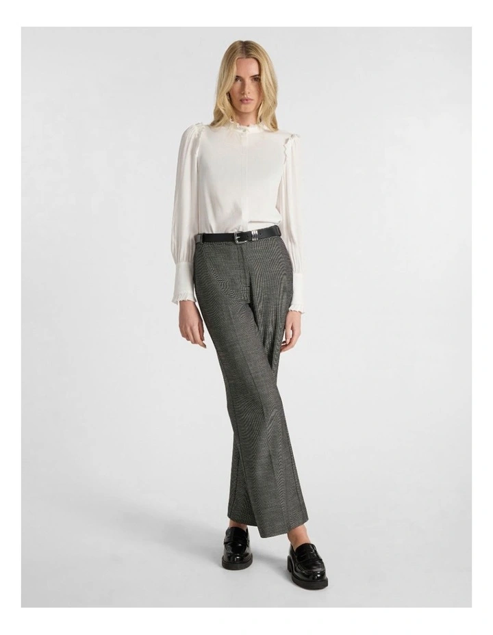 Teri Ruffle Blouse in Ivory image 2