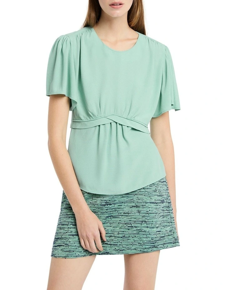 Lawrence Top in Gum Leaf image 1