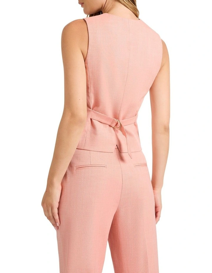 Mystery Vest in Peach image 3
