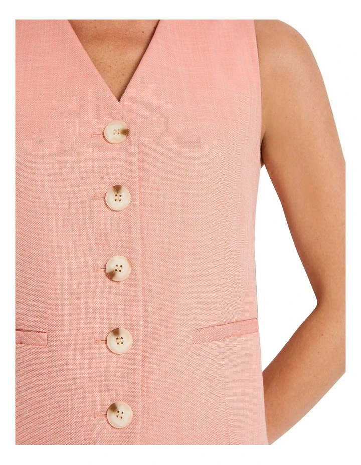 Mystery Vest in Peach image 4