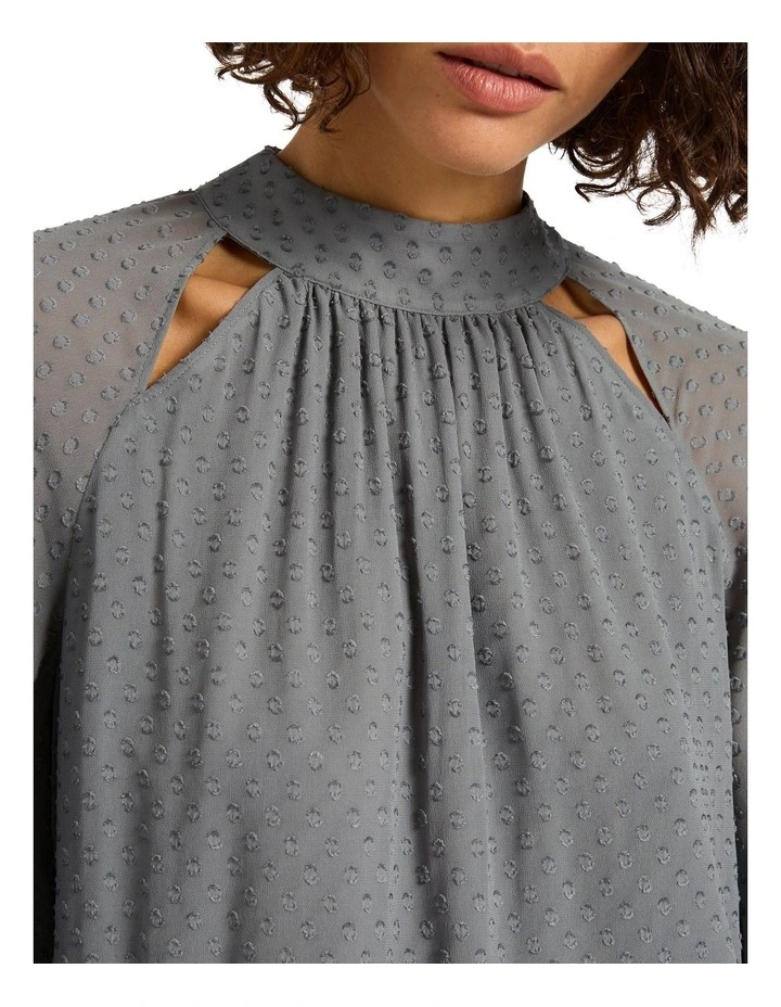 Olivia Clip Spot Top in Jasper image 2