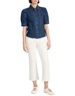 Bennet Denim Shirt in Elle Blue
