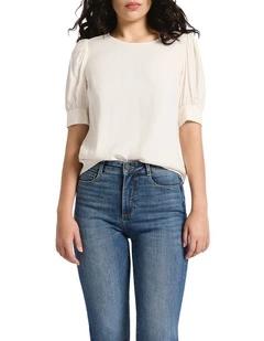 Cele Top in Ivory