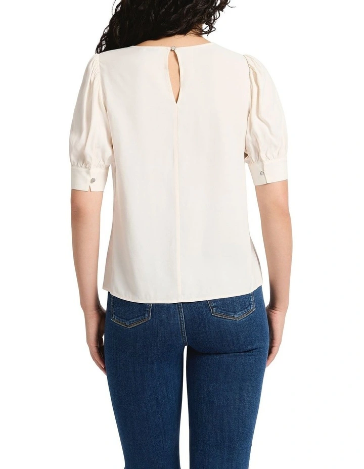 Cele Top in Ivory image 4