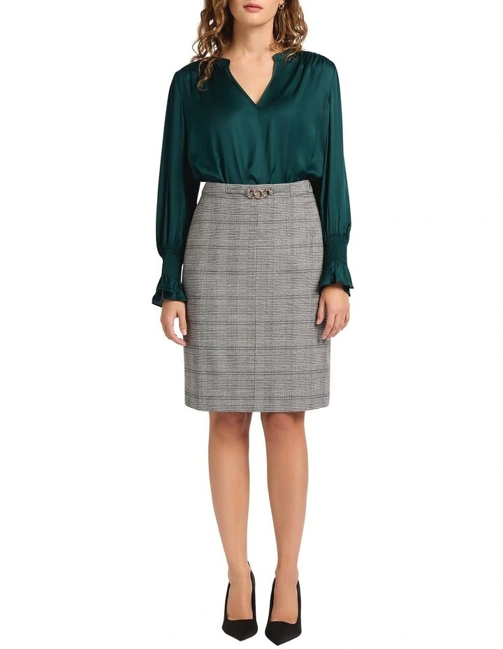 Moonlight Blouse in Emerald image 2