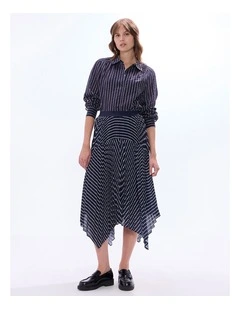 Starlight Stripe Shirt in Midnight Stripe