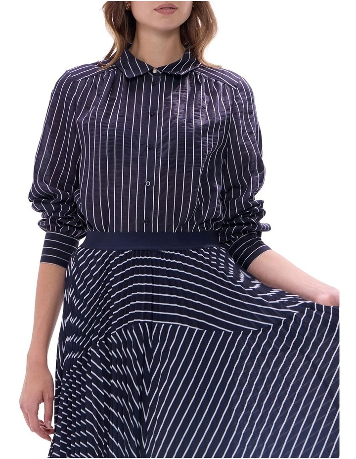 Starlight Stripe Shirt in Midnight Stripe image 1
