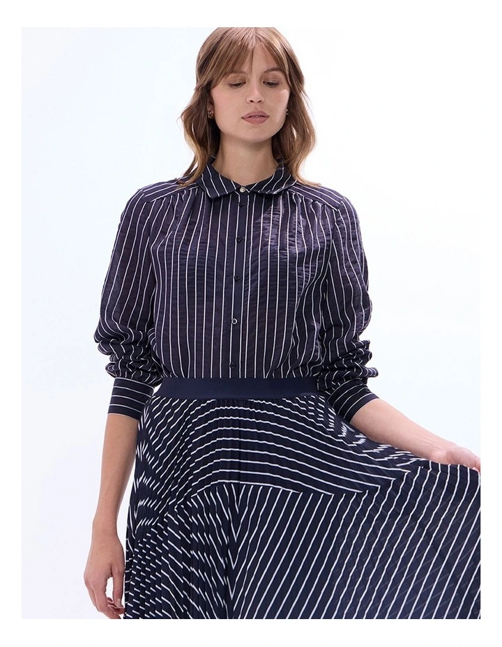 Starlight Stripe Shirt in Midnight Stripe image 2