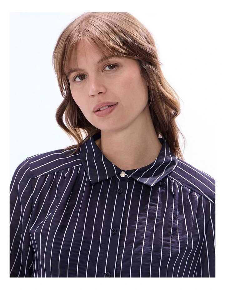 Starlight Stripe Shirt in Midnight Stripe image 3