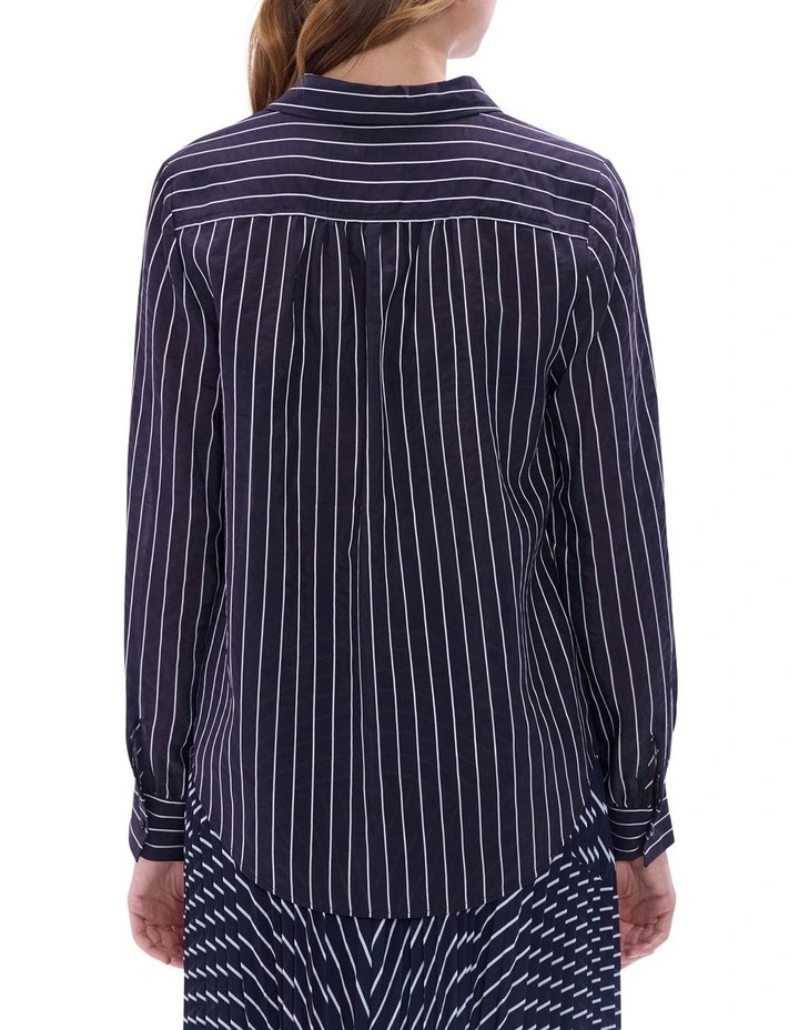Starlight Stripe Shirt in Midnight Stripe image 4