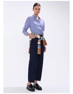 Carnival Stripe Shirt in Blue Stripe