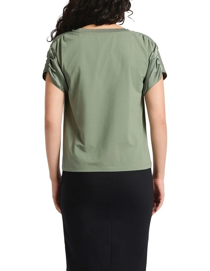 Melanie Silk Mix Top in Montverde image 2