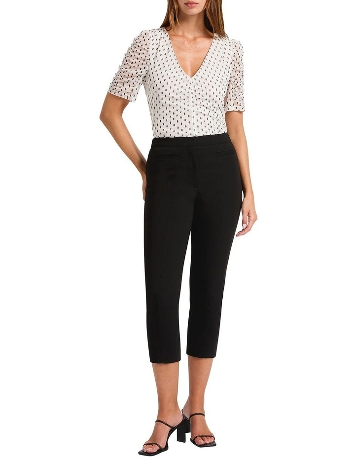 In The Spotlight Top in White/Black image 4
