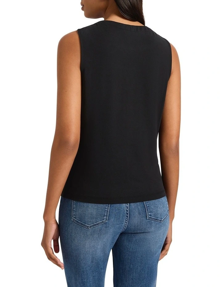 Rory Tank in Black image 2