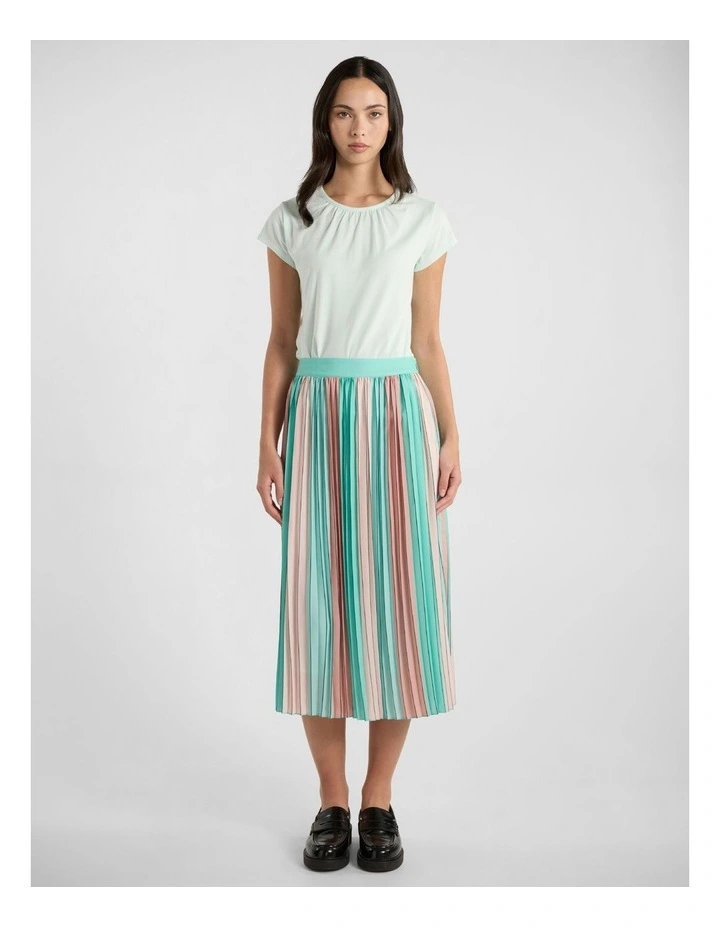 Pyra Pima Cotton Tee in Mint image 2