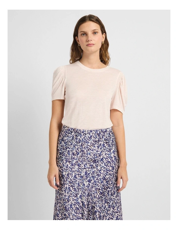Cadillac Sparkle Tee in Petal Pink image 1