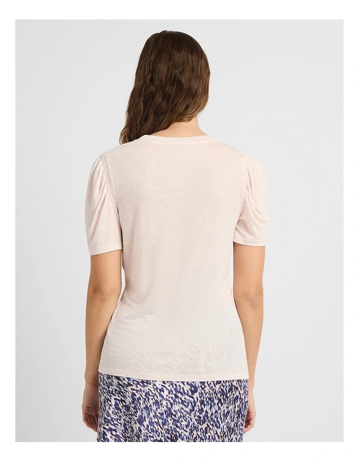 Cadillac Sparkle Tee in Petal Pink image 3