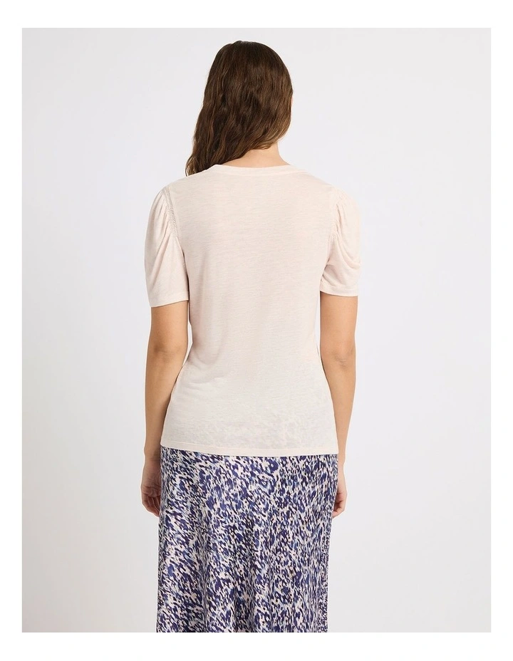 Cadillac Sparkle Tee in Petal Pink image 3