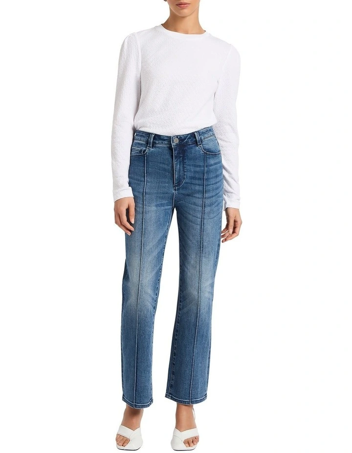 Loures Textured Top in White image 3