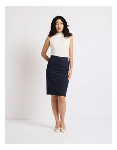 Ade Sleeveless Top in Ivory
