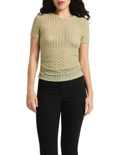 Simba Lace Tee in Genoa
