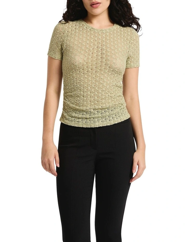 Simba Lace Tee in Genoa image 1
