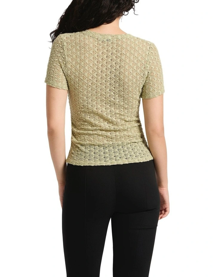Simba Lace Tee in Genoa image 2