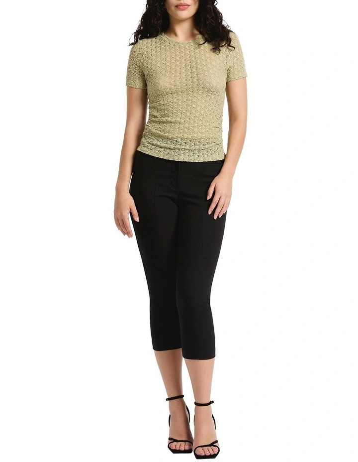 Simba Lace Tee in Genoa image 4