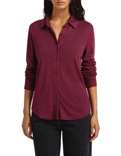 California Sparkle Shirt in Berry Sparkle