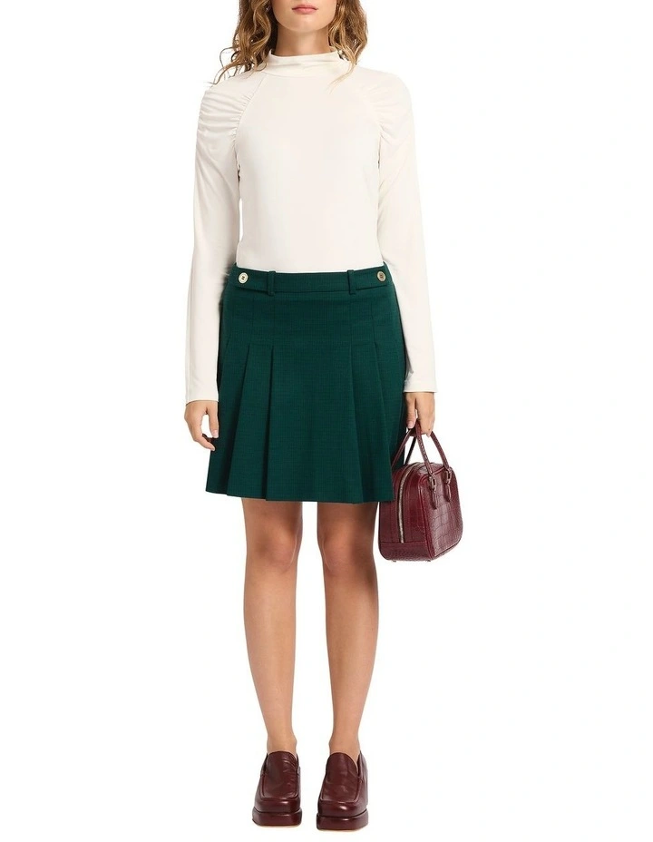 Outro Raglan Top in White image 4