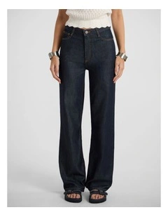 Christie Wide Leg Jean in Indigo Wash