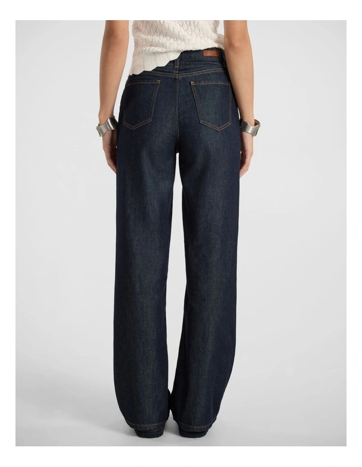 Christie Wide Leg Jean in Indigo Wash image 5