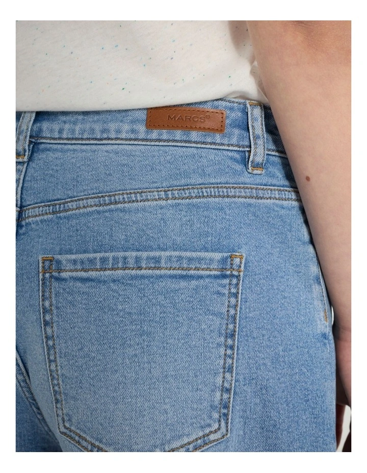 Niall Barrel Leg Jean in Burleigh Blue image 4