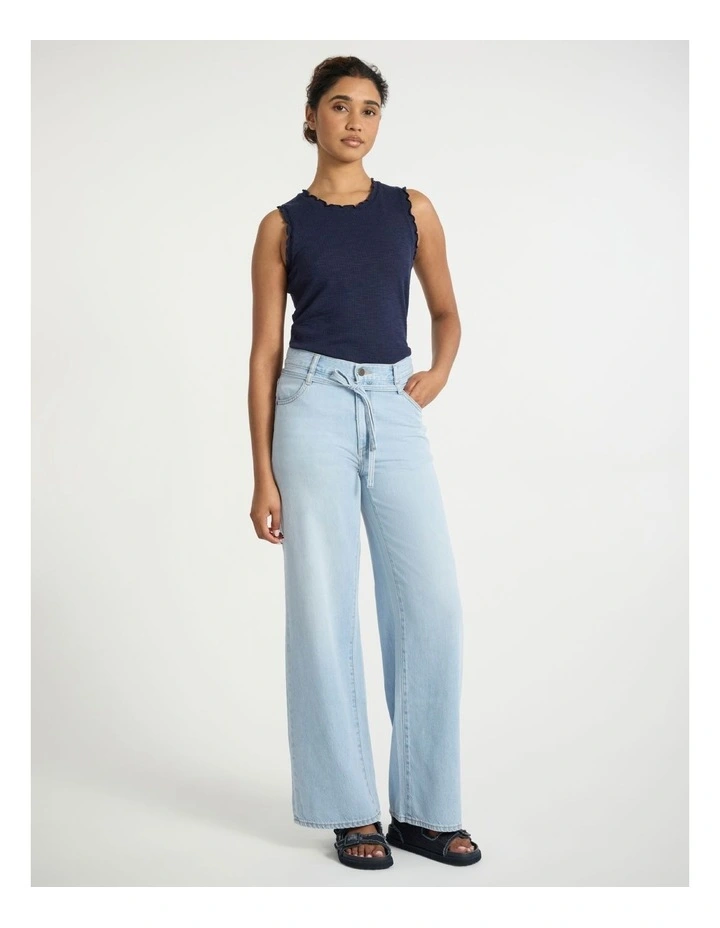 Carolina Relaxed Fit Jean in Beach Blue image 1