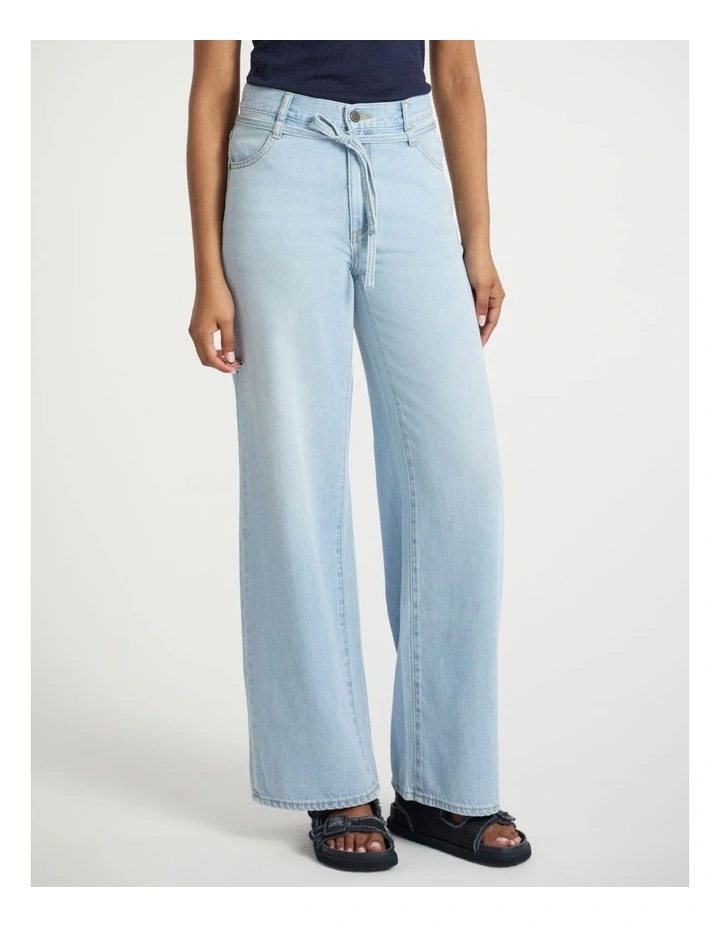 Carolina Relaxed Fit Jean in Beach Blue image 2