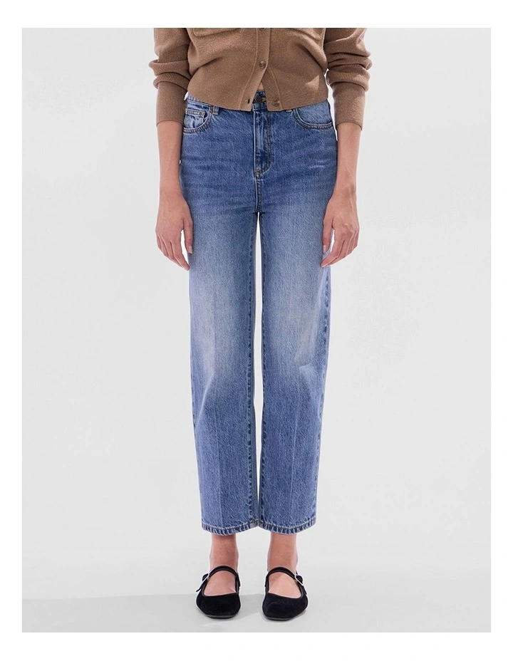 Yuki Boyfriend Jean in Milan Blue image 1