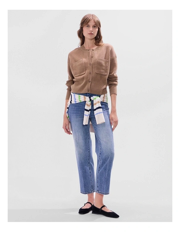Yuki Boyfriend Jean in Milan Blue image 2