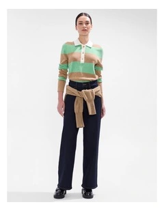 Maya Wide Leg Jean in Austin Blue