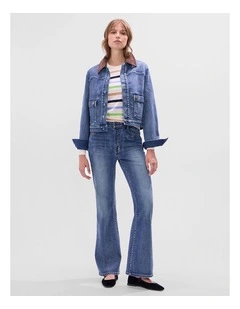 Kita Bootleg Jean in Milan Blue