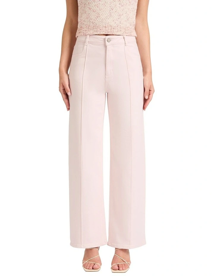 Bora Wide Leg Jean in Angel image 3