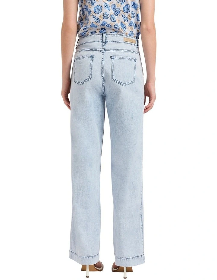 Remy Straight Leg Jean in Paley Blue image 2